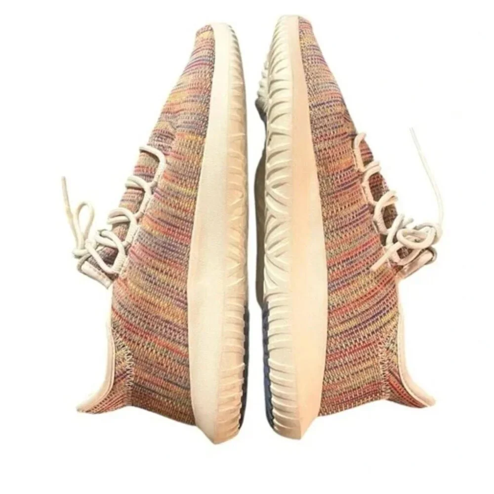 Adidas Tubular Shadow Multicolored Knit Sneakers Womens Size 6.5 Lightweigt